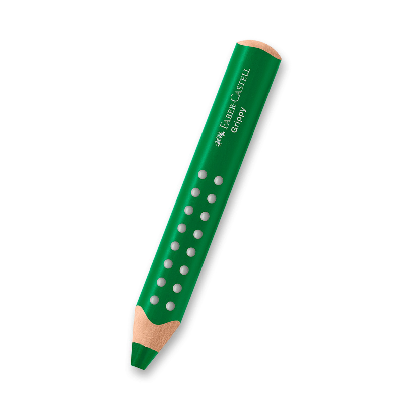 Pastelka Faber-Castell Grippy - tmavě zelená Faber-Castell