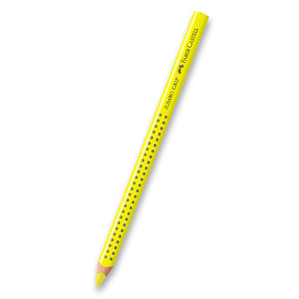 Pastelka Faber-Castell Jumbo Grip 4, citronově žlutá