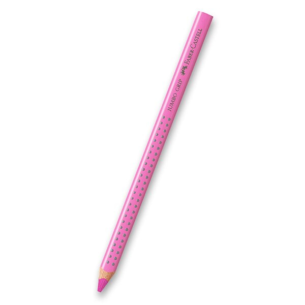 Pastelka Faber-Castell Jumbo Grip 19, plamenákově růžová