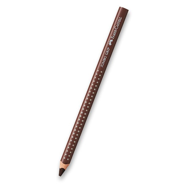Pastelka Faber-Castell Jumbo Grip 76, čokoládově hnědá