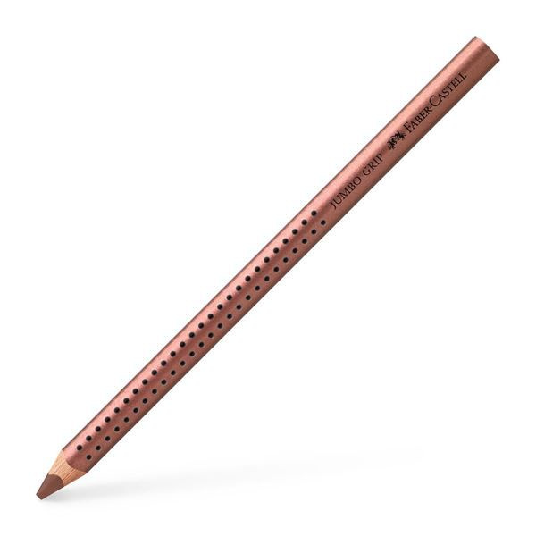 Pastelka trojboká Faber Castell JUMBO GRIP Metallic měděná Faber-Castell