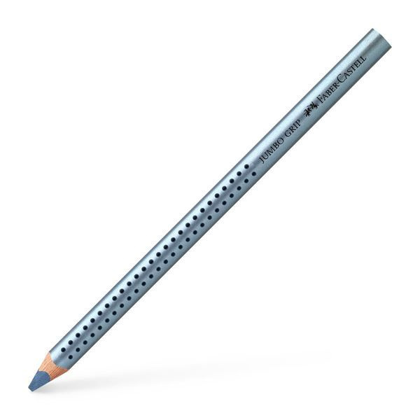 Pastelka trojboká Faber Castell JUMBO GRIP Metallic modrá Faber-Castell