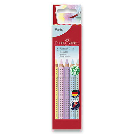 Pastelky Faber-Castell Jumbo Grip Pastel 5 barev Faber-Castell