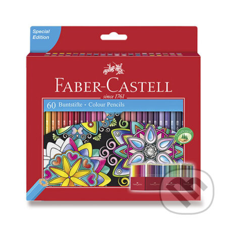 Pastelky Faber Castell šestiboké 60ks pap.krabička Faber-Castell