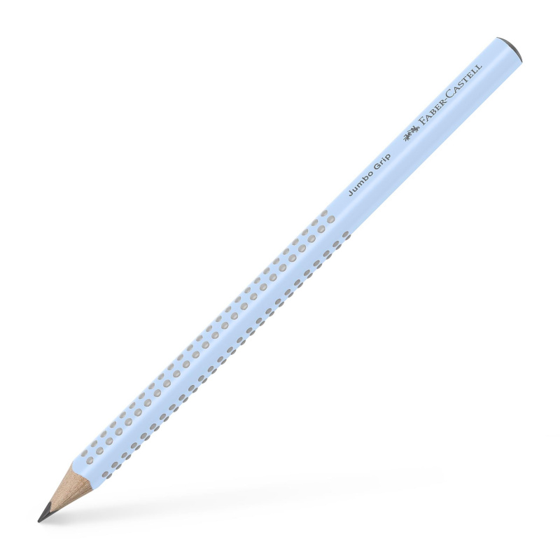 Grafitová tužka Faber-Castell Grip Jumbo tvrdost B, výběr barev sv. modrá Faber-Castell