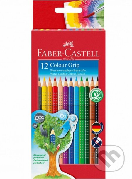 Pastelky Faber-Castell Colour Grip 2011 - 12 barev Faber-Castell