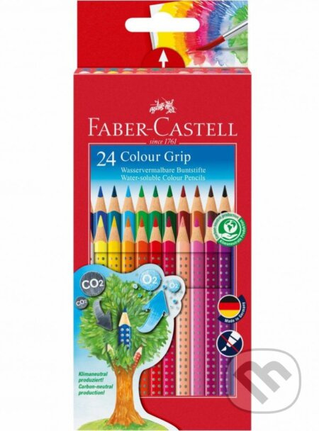 Pastelky Faber-Castell Grip 2001 24 barev
