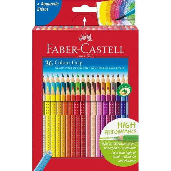 Pastelky Faber Castell Grip 2001 pap. krabička 36ks Faber-Castell