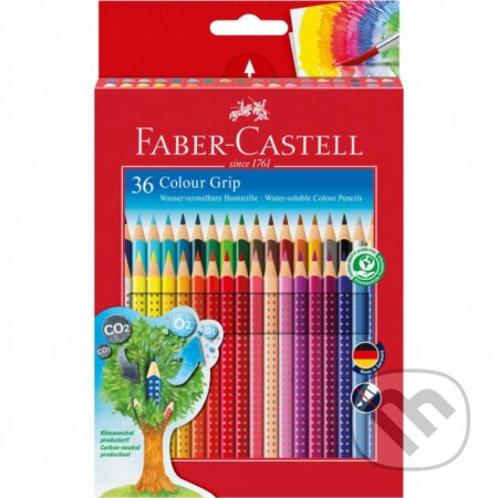 Pastelky Faber Castell Grip 2001 pap. krabička 36ks Faber-Castell