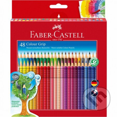Pastelky Faber Castell Grip 2001 pap.krabička 48ks Faber-Castell