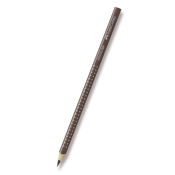 Pastelka Faber-Castell Grip 2001 76, čokoládově hnědá