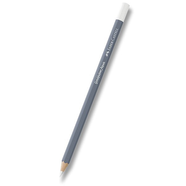 Akvarelové pastelky Faber-Castell Goldfaber Aqua 101, white