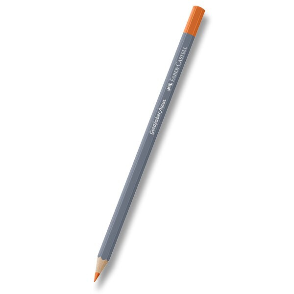 Akvarelové pastelky Faber-Castell Goldfaber Aqua 115, dark cadmium orange