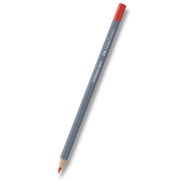Akvarelové pastelky Faber-Castell Goldfaber Aqua 118, scarlet red