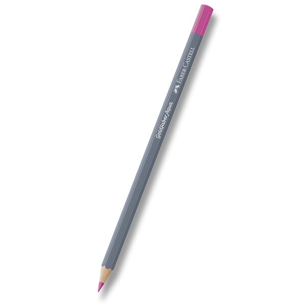 Akvarelové pastelky Faber-Castell Goldfaber Aqua 123, fuschia
