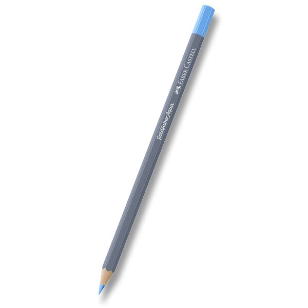 Akvarelové pastelky Faber-Castell Goldfaber Aqua 147, light blue