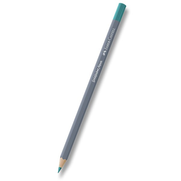 Akvarelové pastelky Faber-Castell Goldfaber Aqua 156, cobalt green