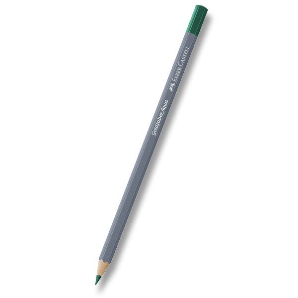 Akvarelové pastelky Faber-Castell Goldfaber Aqua 161, phthalo green