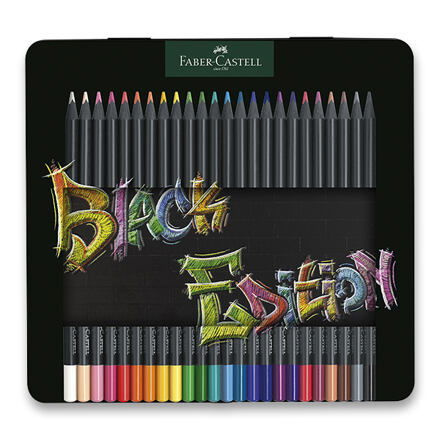 Pastelky Faber-Castell Black Edition 24 barev Faber-Castell