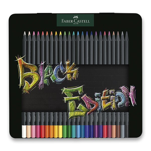 Pastelky Faber-Castell Black Edition 24 barev Faber-Castell