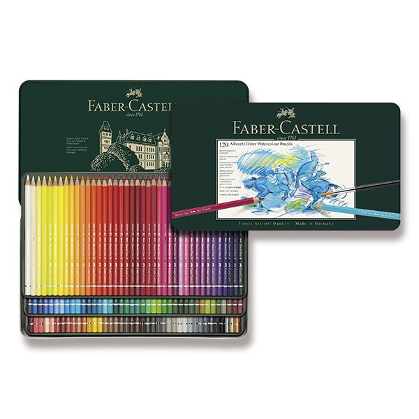 Pastelky Faber Castell Albrecht Dürer plech.krabička 120ks Faber-Castell
