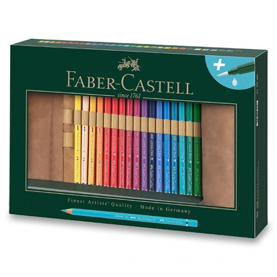 Pastelky Faber Castell A.Dürer rol.pouzdro 30ks+přísl. Faber-Castell