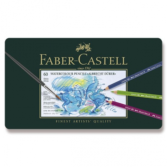 Pastelky Faber Castell Albrecht Dürer plech.krabička 60 ks Faber-Castell