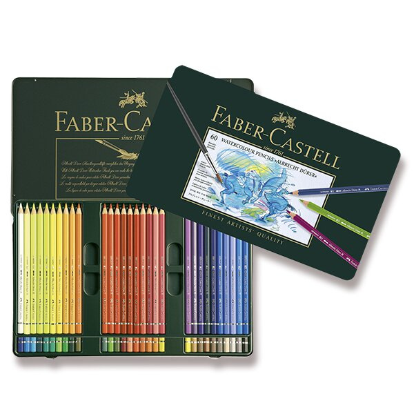 Pastelky Faber Castell Albrecht Dürer plech.krabička 60 ks Faber-Castell