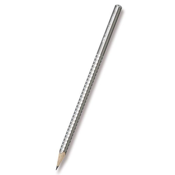 Grafitová tužka Faber Castell SPARKLE perleťově stříbrná Faber-Castell