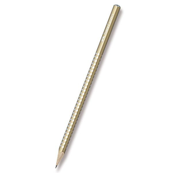Grafitová tužka Faber Castell SPARKLE perleťově zlatá Faber-Castell