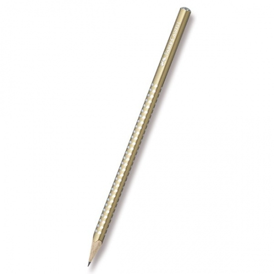Grafitová tužka Faber Castell SPARKLE perleťově zlatá Faber-Castell