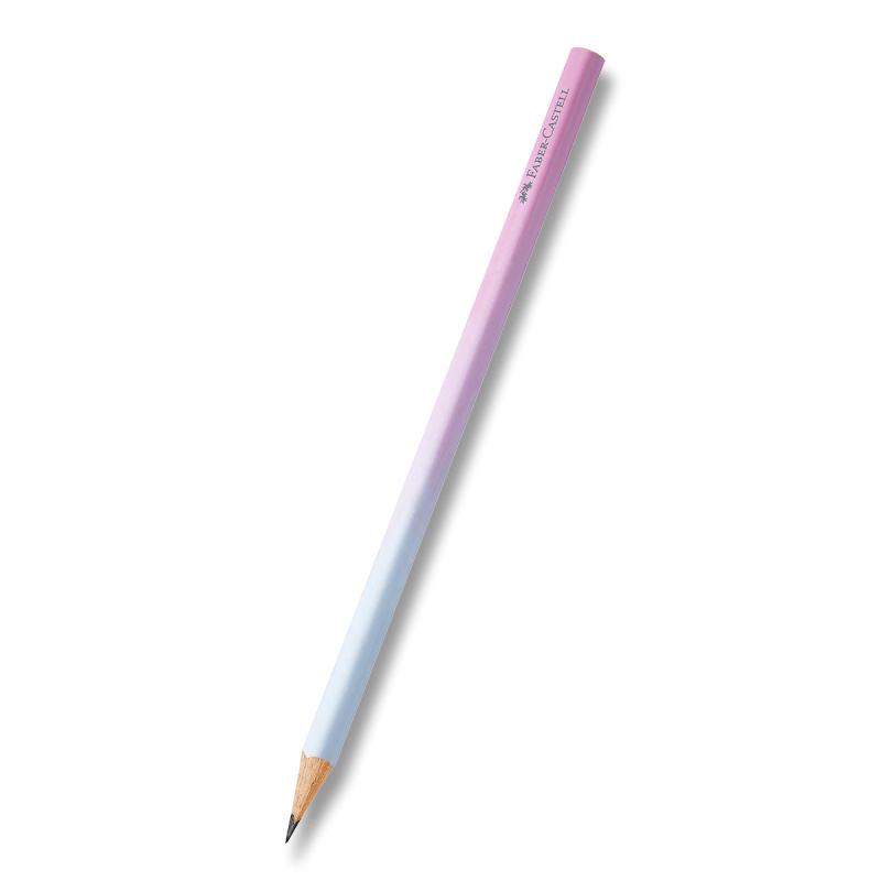 Faber-Castell Flow Edition - grafitová tužka - tvrdost B,  blushing sky