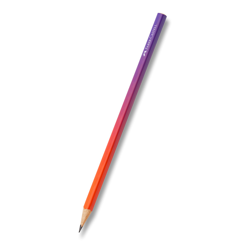 Faber-Castell Flow Edition - grafitová tužka - tvrdost B, punchy melon