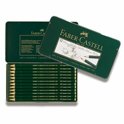 Grafitová tužka Faber Castell Castell 9000 Art plech 12 ks Faber-Castell
