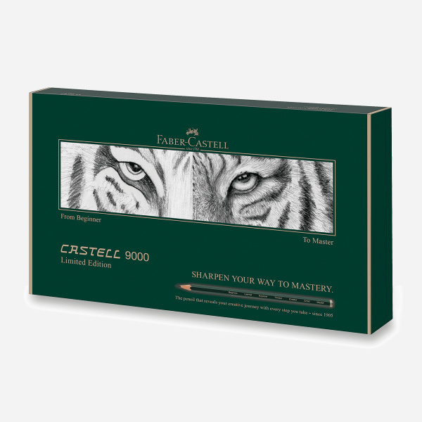 Grafitové tužky Faber-Castell Castell 9000 - from beginner to master Faber-Castell