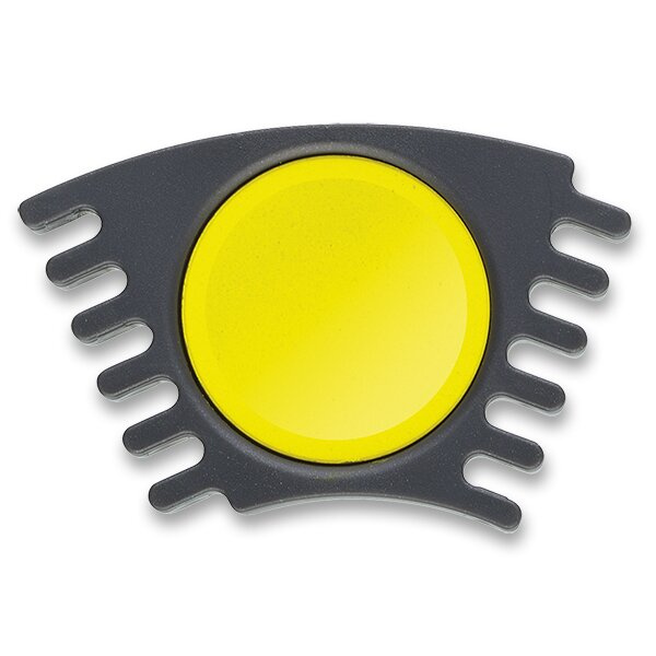 Vodová barva Faber-Castell Connector, průměr 30 mm citronová