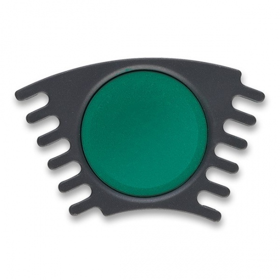 Vodová barva Faber-Castell Connector, průměr 30 mm modrozelená