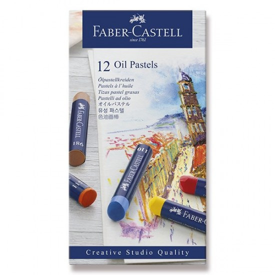 Olejové pastely Faber Castell 12ks Faber-Castell