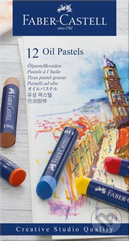 Olejové pastely Faber Castell 12ks Faber-Castell