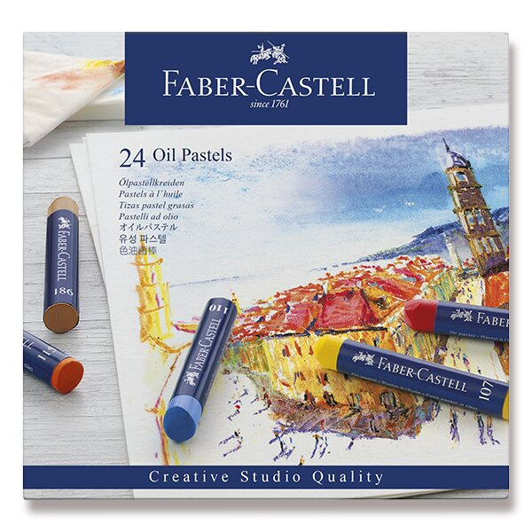 Olejové pastely Faber Castell 24ks Faber-Castell