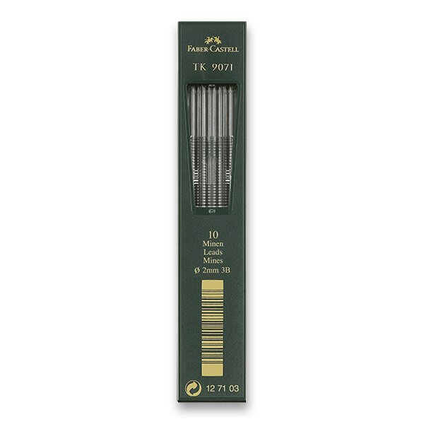 Grafitové tuhy Faber-Castell TK 9071, 2 mm tvrdost 3B