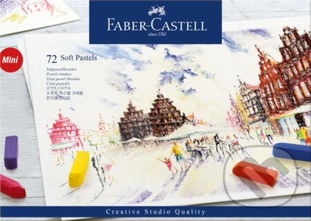 Suché křídy Faber Castell Mini pap.krabička 72ks Faber-Castell
