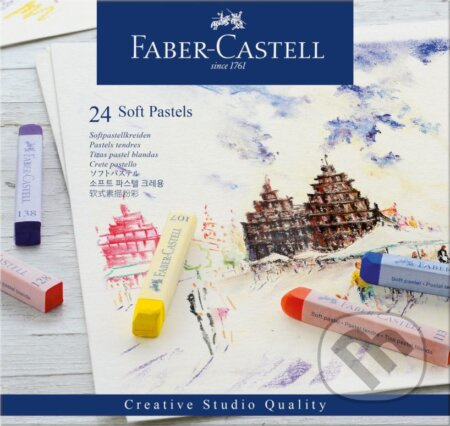 Suché křídy Faber Castell pap.krabička 24ks Faber-Castell