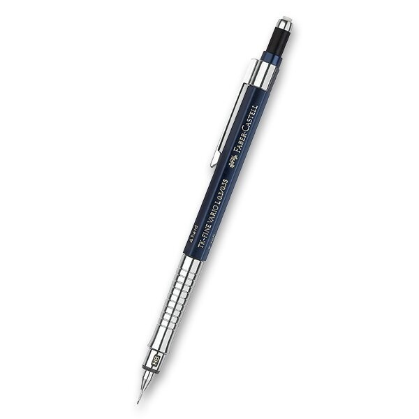 Mechanická tužka Faber-Castell TK-Fine VARIO L Indigo různá šíře stopy 0,35 mm Faber-Castell