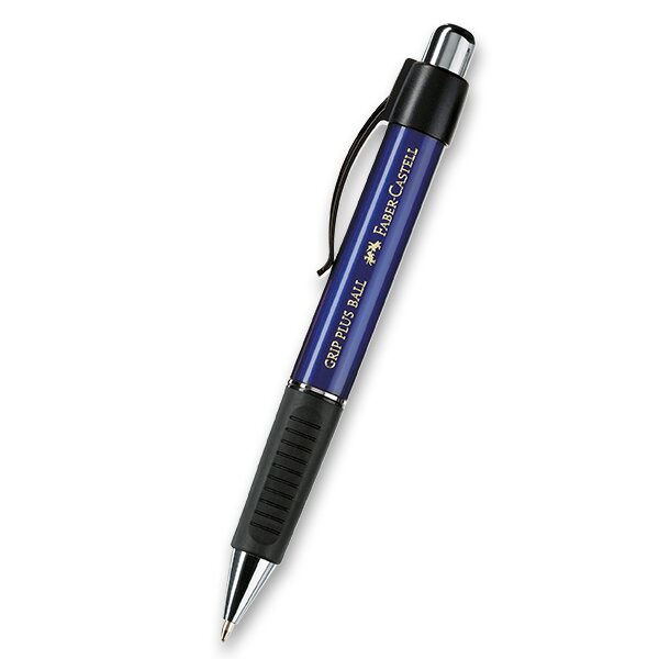 Kuličkové pero Faber-Castell Grip Plus Ball 1407, M modrá