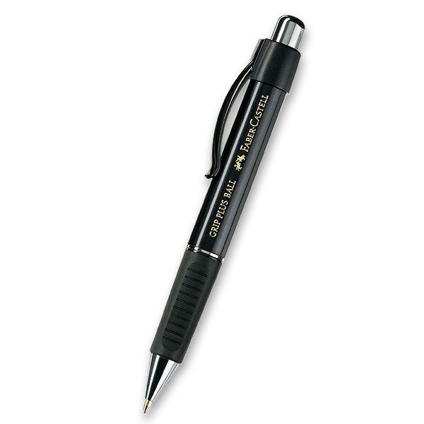 Kuličkové pero Faber-Castell Grip Plus Ball 1407, M černá