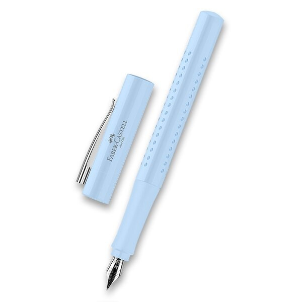 Plnicí pero Faber-Castell Grip 2010 Harmony hrot M, světle modrá Faber-Castell