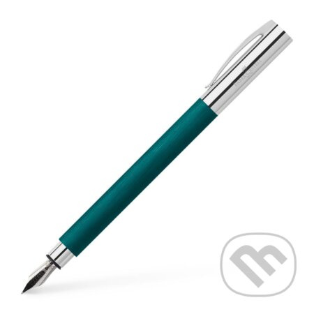 Plnicí pero Faber-Castell Ambition Precious Resin Soft Teal - hrot M