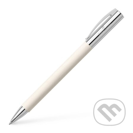Kuličkové pero Faber-Castell Ambition Precious Resin Cinematic White