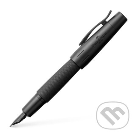 Plnicí pero Faber-Castell e-motion Pure Black hrot M